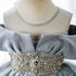Silver Shine Dress Little Palace Store